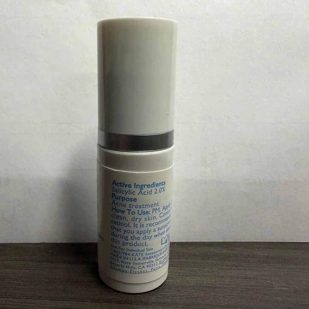 Kate Somerville EradiKate Salicylic Acid Acne Treatment 10mL Travel Sz Exp 2021